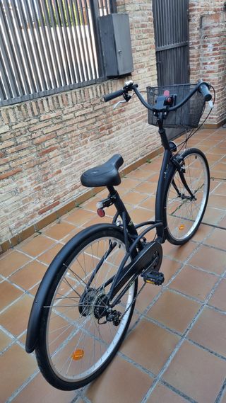 Bicicleta Urbana B'Twin Negra