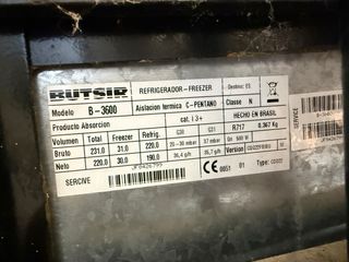 Frigorífico Butsir B-3600 a gas butano