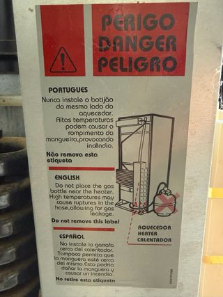 Frigorífico Butsir B-3600 a gas butano