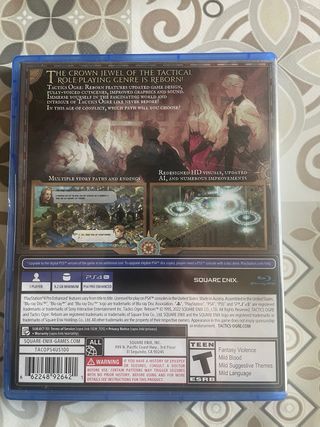Tactics Ogre Reborn PS4 RARO