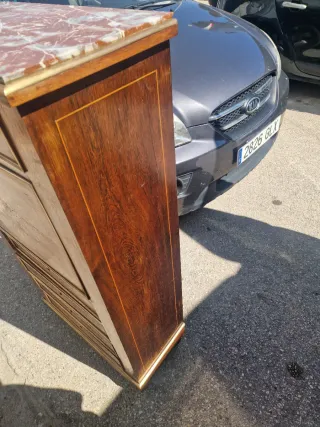 Sinfonier antiguo madera y mármol