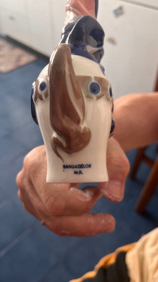 Figura Sargadelos Peregrino duque de Aquitania, no