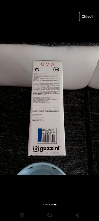 Ciotola Ovo Guzzini Azzurra