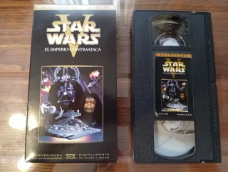 Trilogia di Star Wars in VHS (Spagnolo)