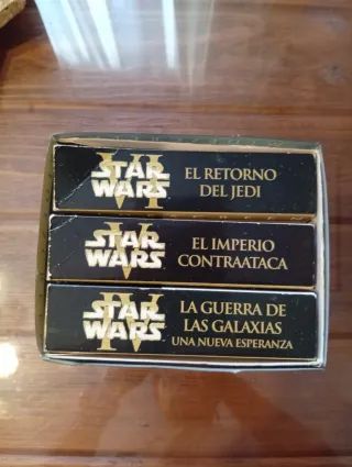 Trilogia di Star Wars in VHS (Spagnolo)