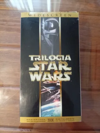 Trilogia di Star Wars in VHS (Spagnolo)