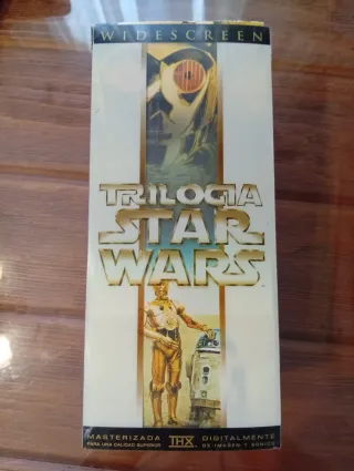 Trilogia di Star Wars in VHS (Spagnolo)