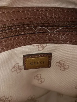 Bolso Guess Beige y Marrón