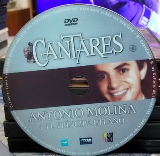 DVD Antonio Molina -Cantares- Adios España y otras