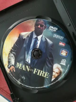 DVD Man of Fire Denzel Washington