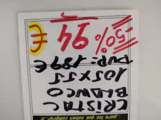 Mesa Centro Cristal Blanco Patas Metálicas 105x55