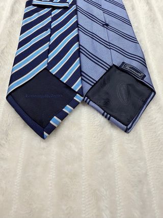 Lote Corbatas Ermenegildo Zegna Azul