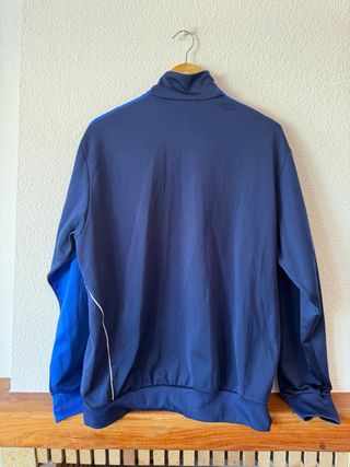 Chaqueta Adidas Vintage Azul y Blanca