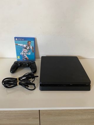 PS4 Slim 500GB Negra + FIFA 19