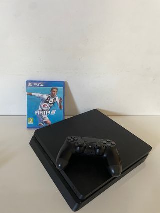 PS4 Slim 500GB Negra + FIFA 19