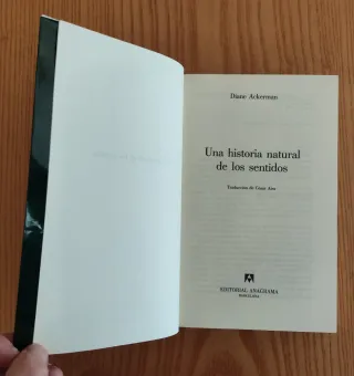 UNA HISTORIA NATURAL DE LOS SENTIDOS