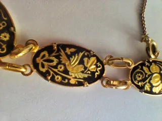 Pulsera Damasquinado en Oro de Toledo