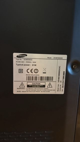 Samsung UE46ES8000S TV