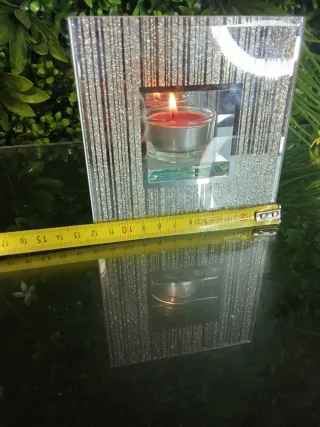 Marco de cristal con espejo