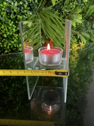 Marco de cristal con espejo