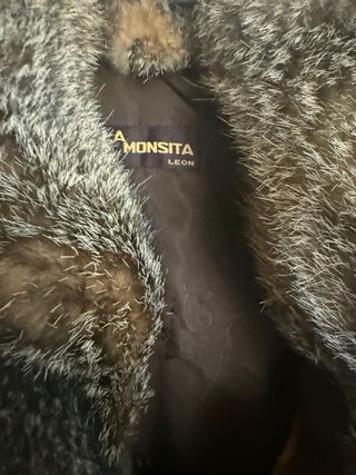 Abrigo de zorro vintage