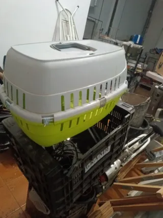 Jaula transportin para gatos