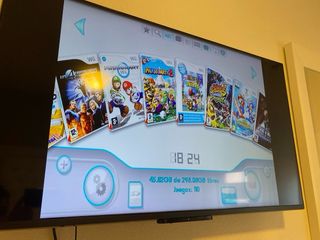 Consola Nintendo Wii Blanca con muchos juegos