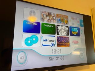 Consola Nintendo Wii Blanca con muchos juegos