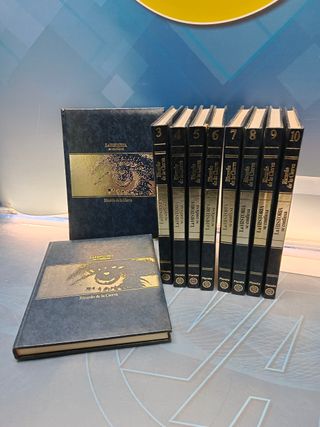 Lote 10 libros, RICARDO DE LA CIERVA. LA HISTORIA SE CONFIESA. OBRA COMPLETA, 10 tomos