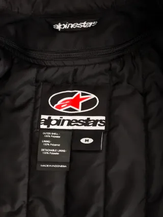 Chaqueta Moto Alpinestars Roja/Negra Protecciones