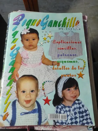 Revistas Peque Ganchillo .Hay 10