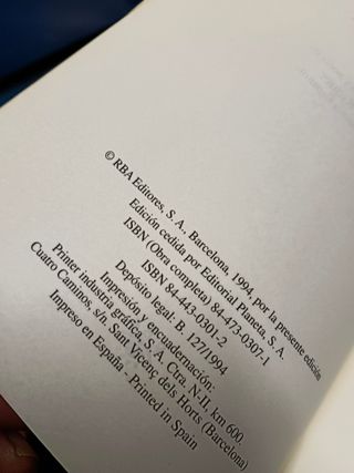 Dos tomos Don Quijote de la Mancha. Miguel de Cervantes. Edición de Martin de Riquer , RBA Editores, 1994