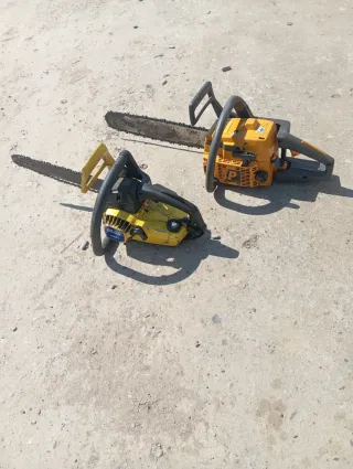 2 Motosierras Amarillas