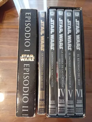 DVD Star Wars Saga Completa (Episodios I-VI)