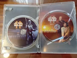 DVD Star Wars Saga Completa (Episodios I-VI)