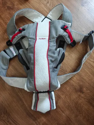 Mochila Portabebés Babybjorn Gris