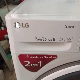 Lavadora y Secadora LG 9kg