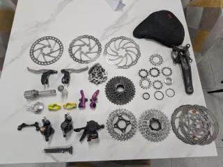 Piezas de Bicicleta: Frenos, Discos y Cassette