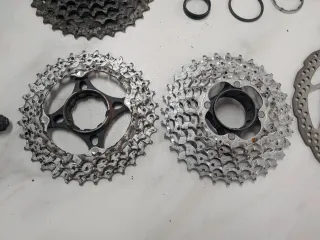 Piezas de Bicicleta: Frenos, Discos y Cassette