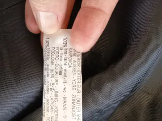 Chaqueta Zara jaspeada gris y azul