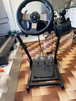 Volante Logitech G27 + Soporte