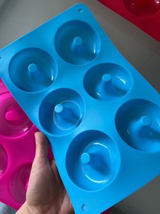 Set 3 Moldes Silicona Donuts