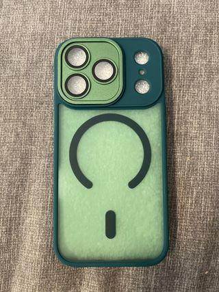 Funda iPhone 17 Pro Verde MagSafe