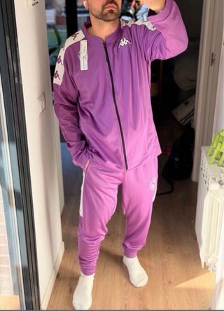 Chándal Kappa Valladolid XL Morado