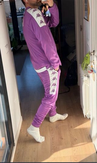 Chándal Kappa Valladolid XL Morado