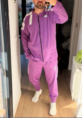 Chándal Kappa Valladolid XL Morado