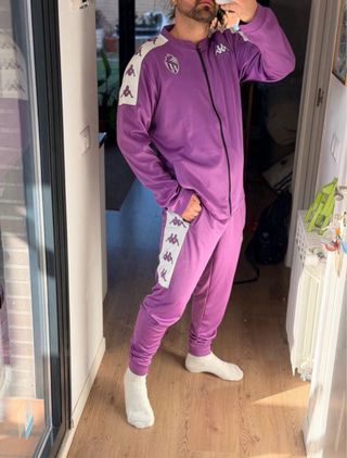 Chándal Kappa Valladolid XL Morado