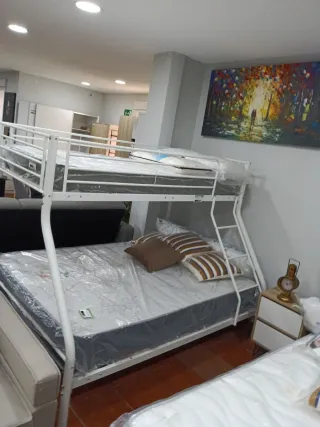 Litera Matrimonio Metal Blanca