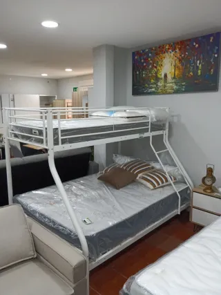 Litera Matrimonio Metal Blanca