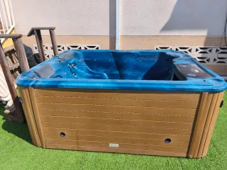 Jacuzzi 3 personas azul